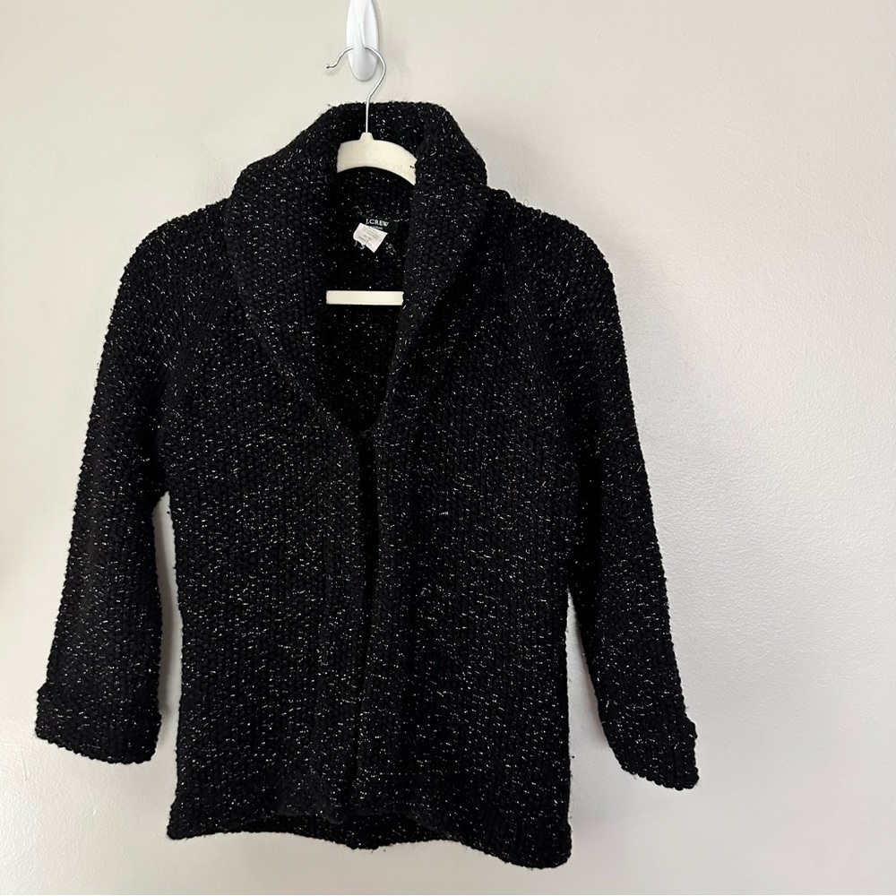 J.crew Hand Knit Wool sweater cardigan small